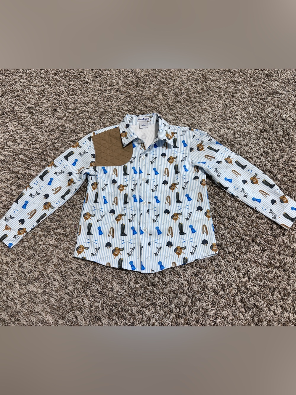 Blue Quail boys shirt 3T